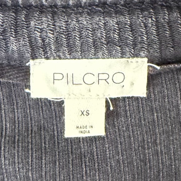 Pilcro by Anthropologie Duster Shacket Oversized Button Front Cozy Cotton - Picture 11 of 12